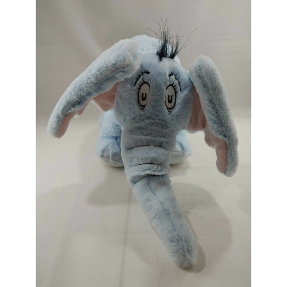 Kohl's Cares Dr. Seuss Horton Hears A Who - Blue Plush‎ Elephant 14" - Picture 2 of 8